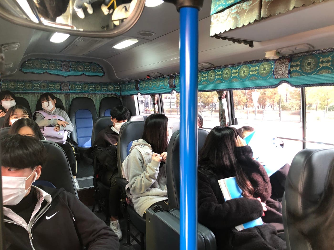 2020년 10월 2학기 중간고사 새벽 직보 셔틀