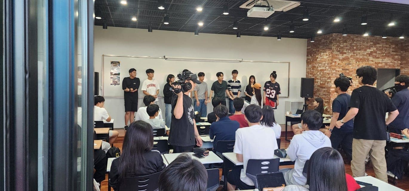 2025년 8월 미미미누 촬영 현장